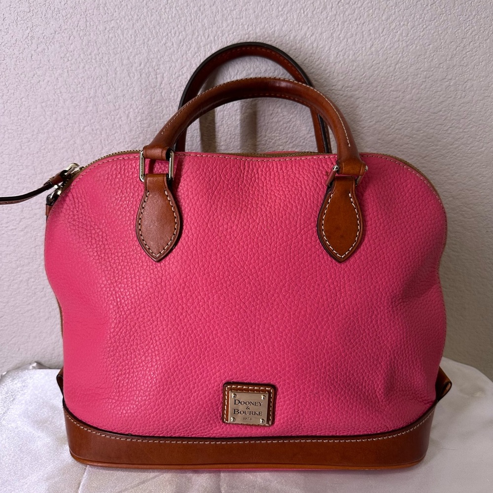 Dooney and Bourke Carissa Pebbled Leather Handbag